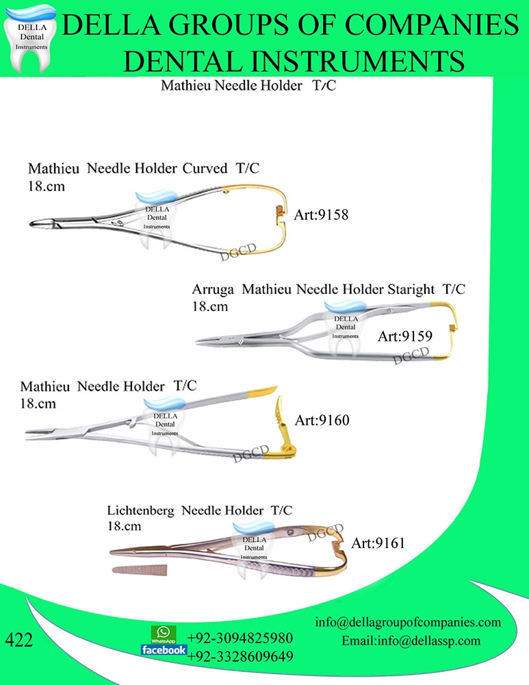 Mathieu Needle Holder TC